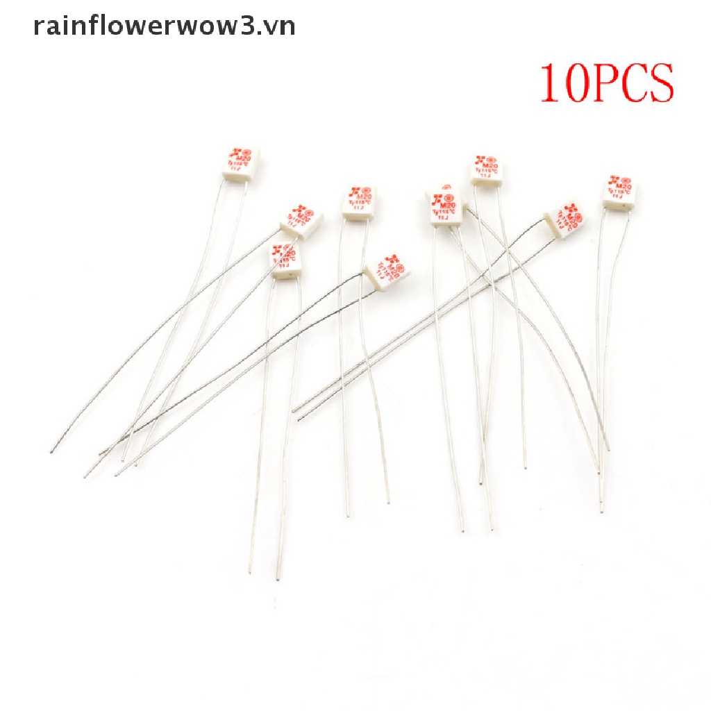 Bộ 10 Linh Kiện Điện Tử M20 TF 115 Chất Lượng Cao°Cầu Chì Nhiệt 250v 2A C1 Chuyên Dụng Chất Lượng 0 0 0 0 0