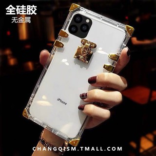 Ốp Điện Thoại Đính Đá Hình Vuông Cho Iphone 11 Pro Max Xs Xr 7 Plus I 8