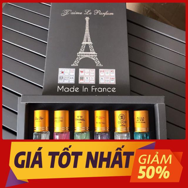 Sét 6 chai mẫu thử nước hoa - nước hoa lăng | BigBuy360 - bigbuy360.vn