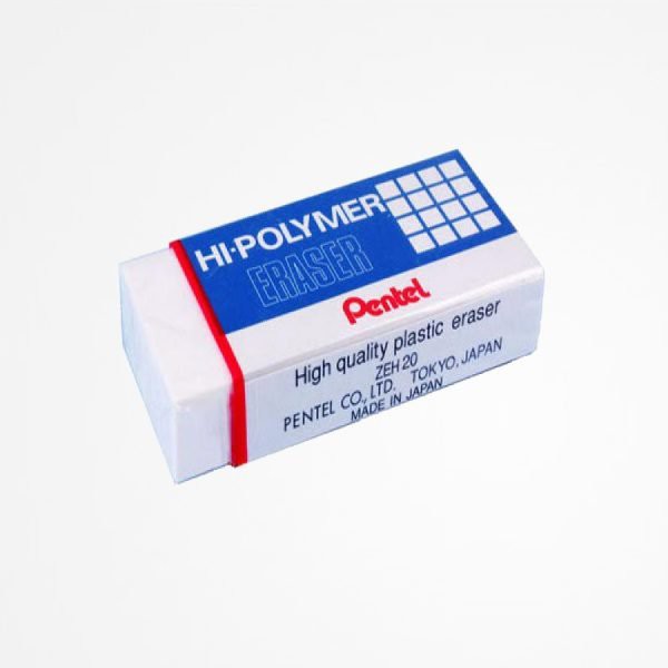 Tẩy Pentel nhỏ Hi Polymer Eraser - HÀNG CHÍNH HÃNG