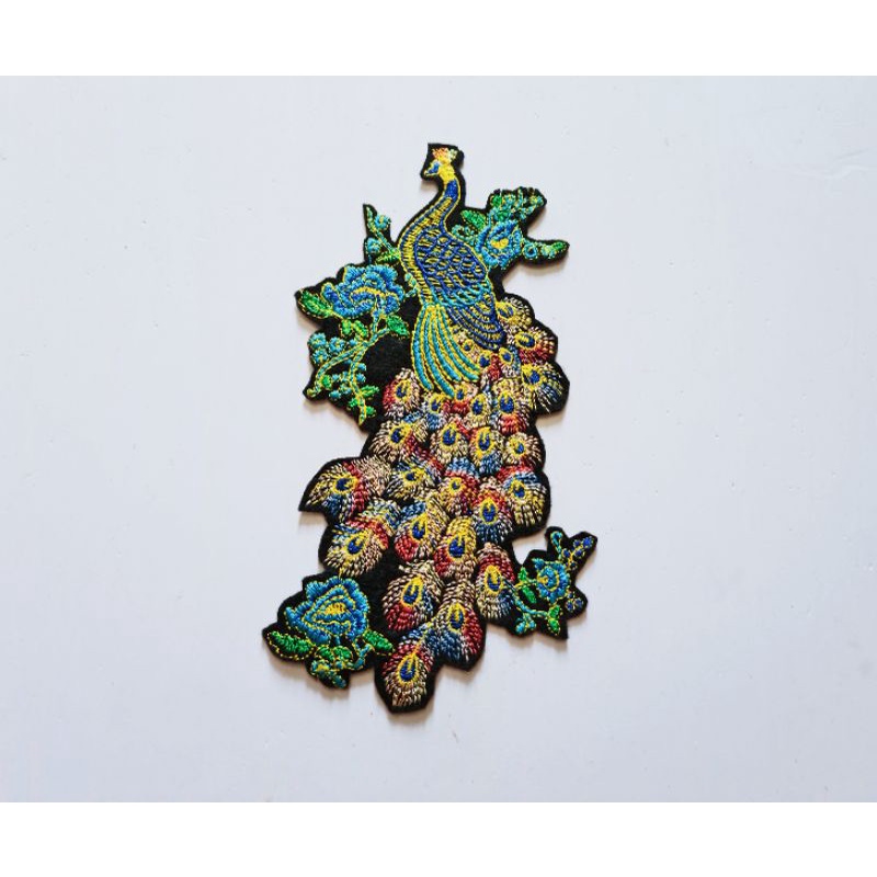 Sticker Thêu Ủi/Logo Ủi/Patch Thêu/Miếng May Vá Hình Con Cong Siêu Nét