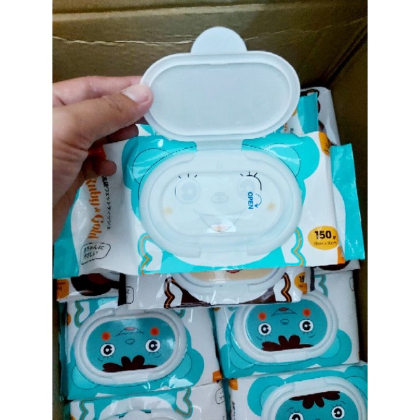Thung  30 gói  Khăn Ướt Baby Wipes KHÔNG MÙI