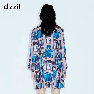 Đầm hoạ tiết lụa Dazzle