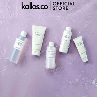 Bộ Chăm Sóc Da Innisfree Blueberry Rebalancing Skin, Lotion, Cream, Cleansing Water - Kallos Vietnam