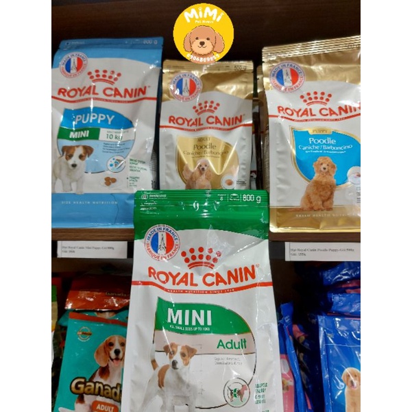Thức ăn hạt Royal Canin cho chó nhỏ dưới 10kg Poodle, Phốc Sóc gói 500g/800g