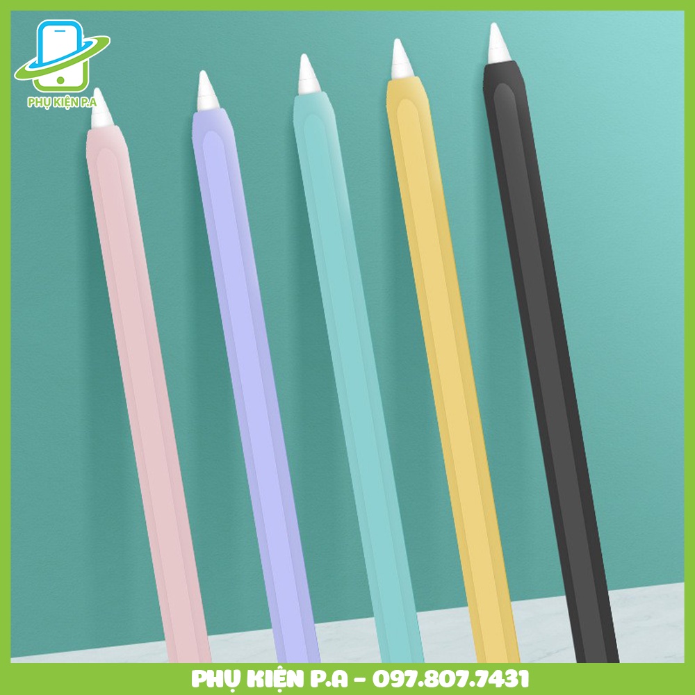 Ốp case silicon bảo vệ cho bút Apple Pencil 1 và Pencil 2