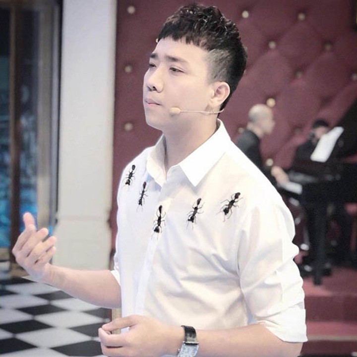 Áo Sơ Mi Nam Màu Trắng Tay Dài In Họa Tiết [ Con Kiến - Bồ Công Anh - Ngôi Sao - Lông Chim ] | BigBuy360 - bigbuy360.vn