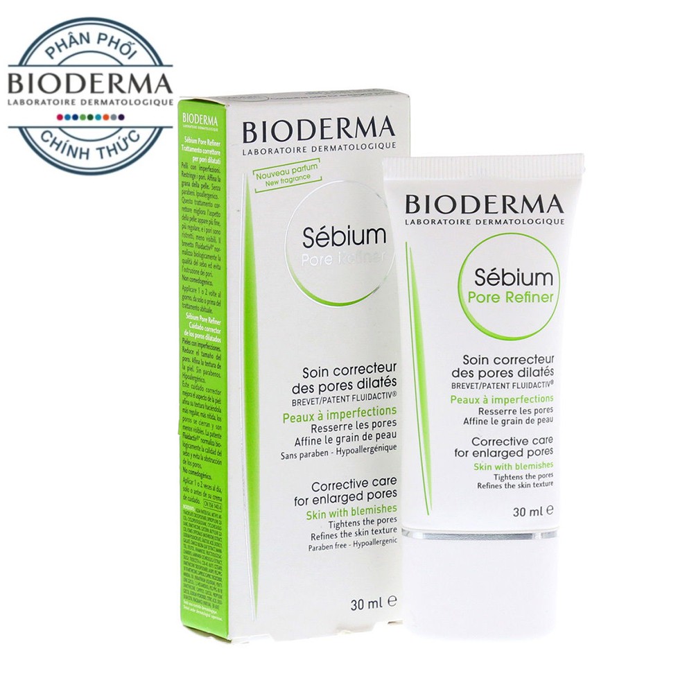 Kem dưỡng dành cho da dầu và se nhỏ lỗ chân lông Bioderma Sebium Pore Refiner 30ml | BigBuy360 - bigbuy360.vn