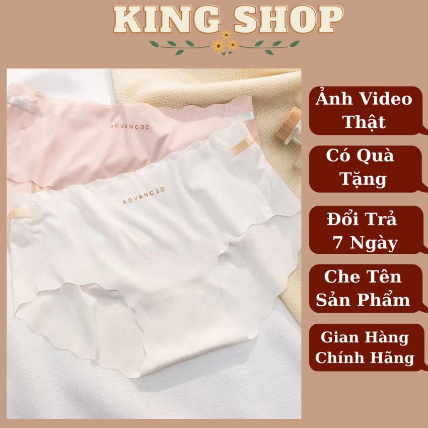 Quần lót đúc su không đường may chất co dãn thun lạnh thoáng mát và thoải mái L8368