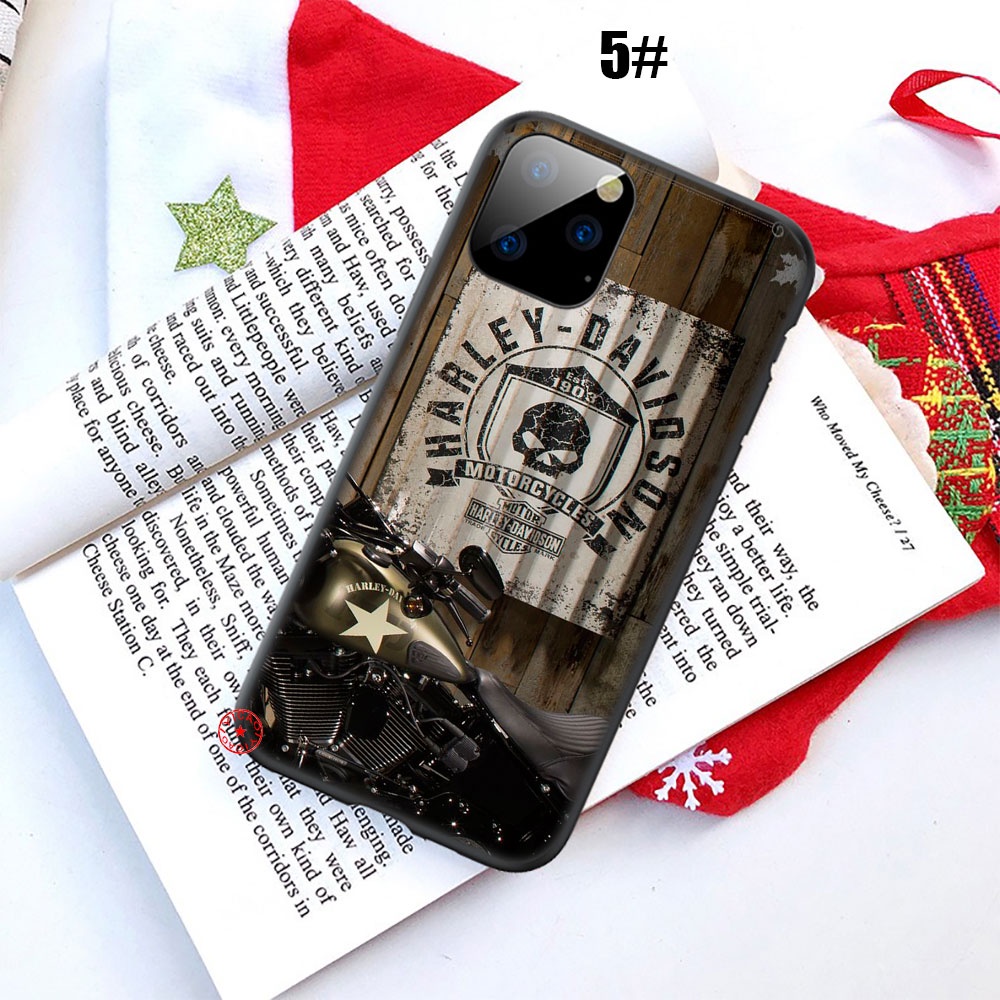 Ốp Điện Thoại Mềm Hình harley davidson be33 Cho iphone 13 12 pro max mini xs max x