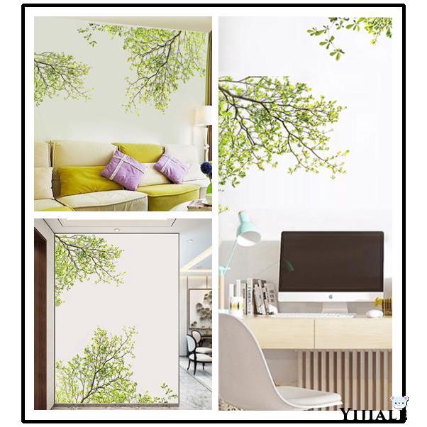 Decal dán tường hình cây