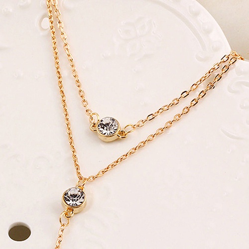 Vòng cổ nhiều tầng thiết kế ngọc trai thanh lịch sang trọng dành cho nữ