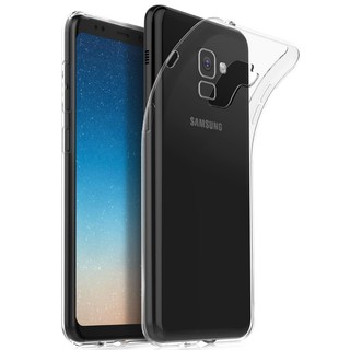 Ốp Silicon dẻo Samsung Galaxy A8 2018 (trong suốt)