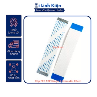 Cáp FFC 12P thuận 1.0mm dài 20cm