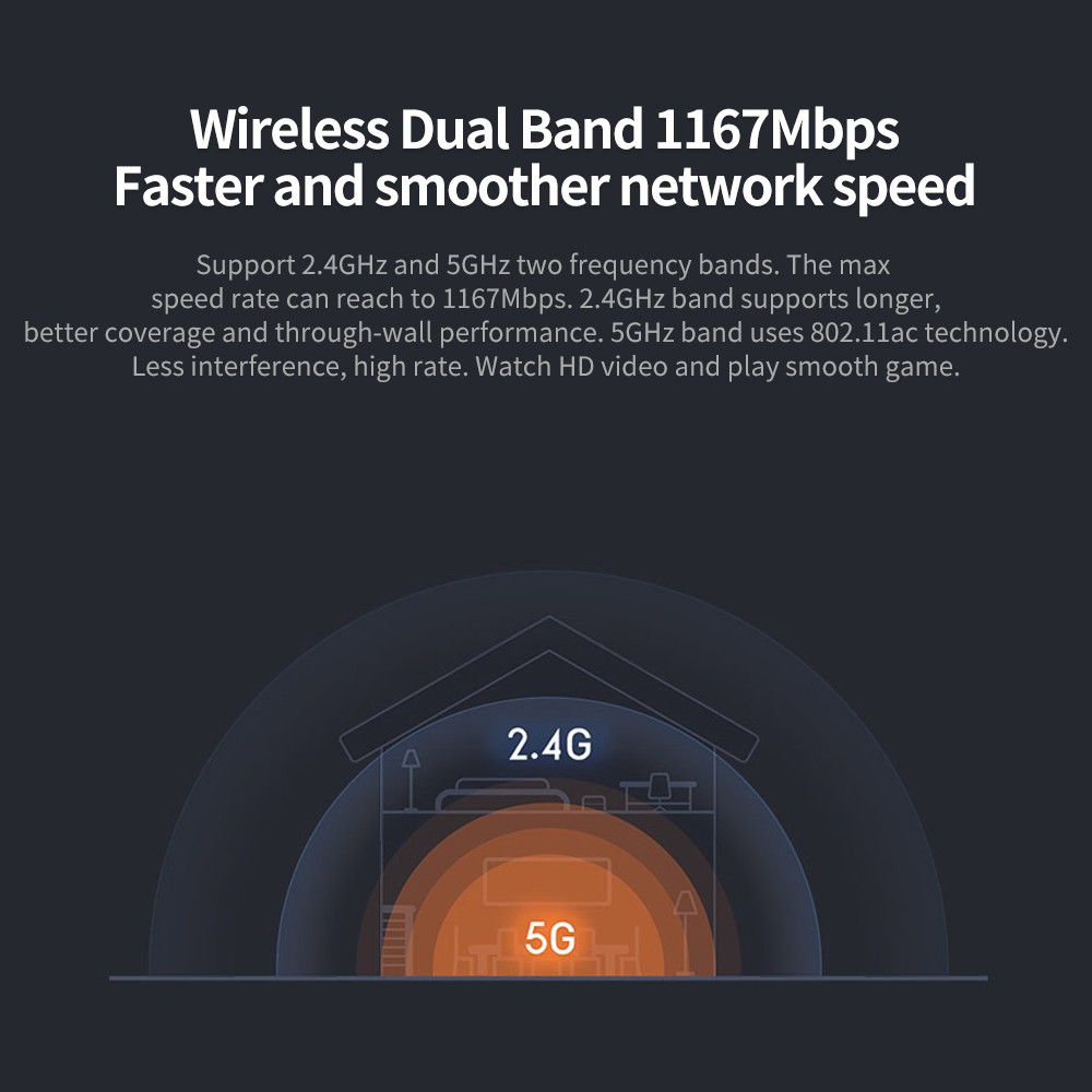 Bộ Khuếch Đại Tín Hiệu wifi Băng Tần Kép xiaomi mijia 4c 4a 4a Phiên Bản Trung Quốc r4a 128mb 2.4ghz 5.0ghz