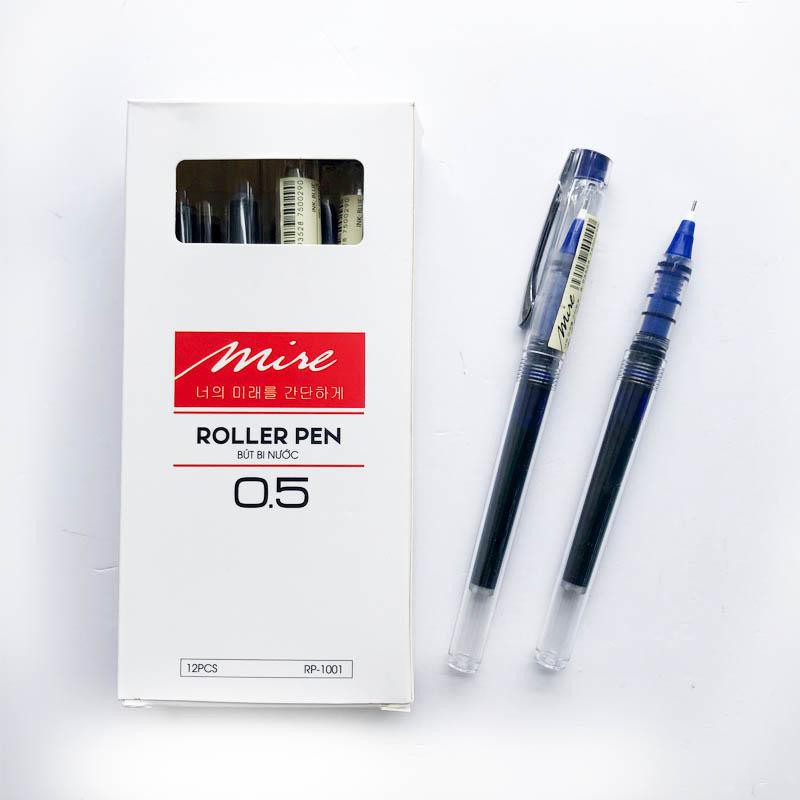 [Mã LIFEBOOK2 giảm 10% đơn 0Đ] Bút gel Mire Roller pen RP-1001 ngòi 0.5mm