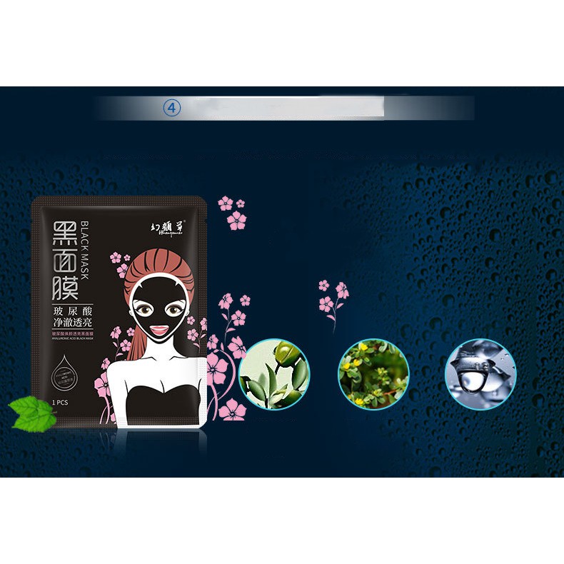Combo 5 mặt nạ giấy dưỡng da giúp dưỡng ẩm, da sáng màu, thải độc, cấp nước, làm săn và tăng độ đàn hồi cho da SPU111