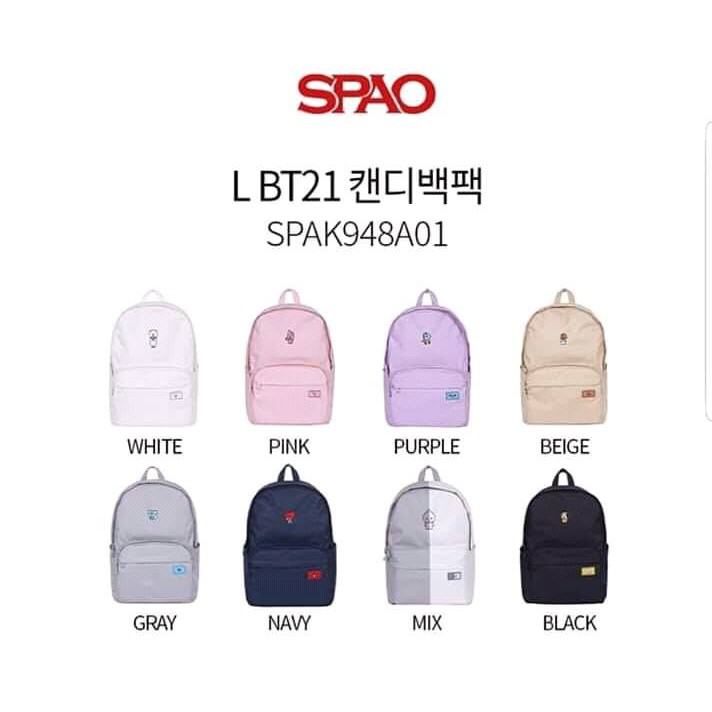 Balo SPAO x BT21