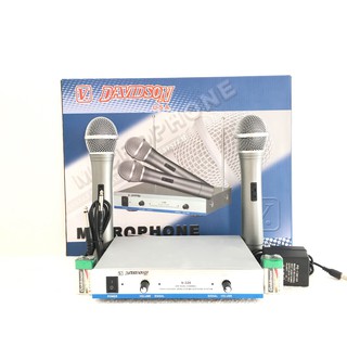 Micro cài áo Davidson V326 không dây