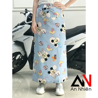 váy chống nắng quây 2 lớp nút bấm kate đẹp dùng được 2 mặt [được lựa mẫu]