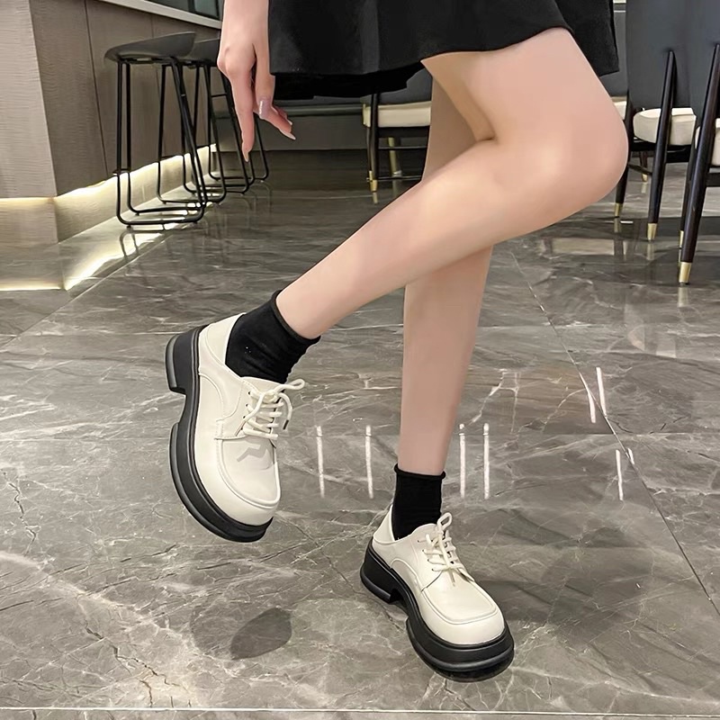 Giày Đốc sinh viên - nữ công sở cổ MiNa Hotren - PinkOri