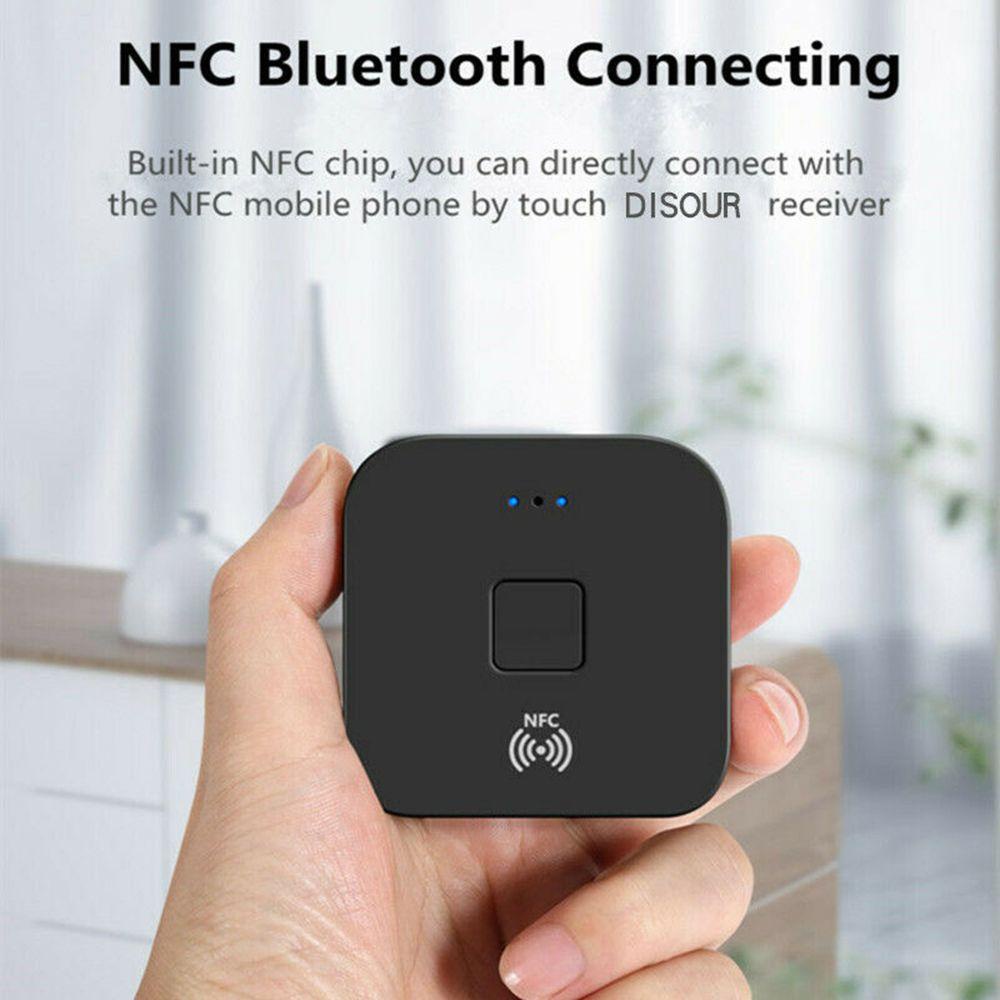 .Thiết Bị Cảm Biến Âm Thanh NFC Không Dây Bluetooth 5.0 2 RCA Cho TV Xe Hơi