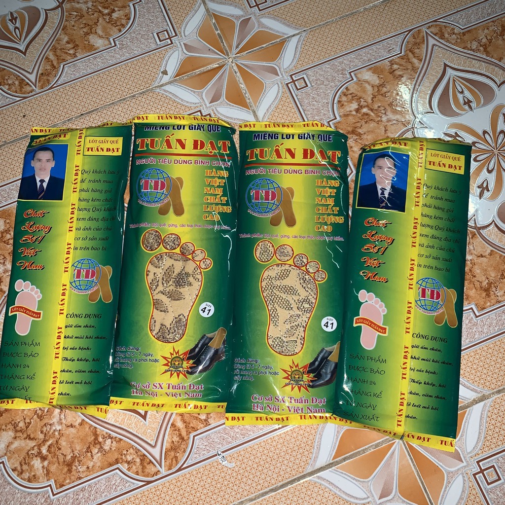 FHF Lót giày hương quế nam thể thao khử mùi êm chân 7 4