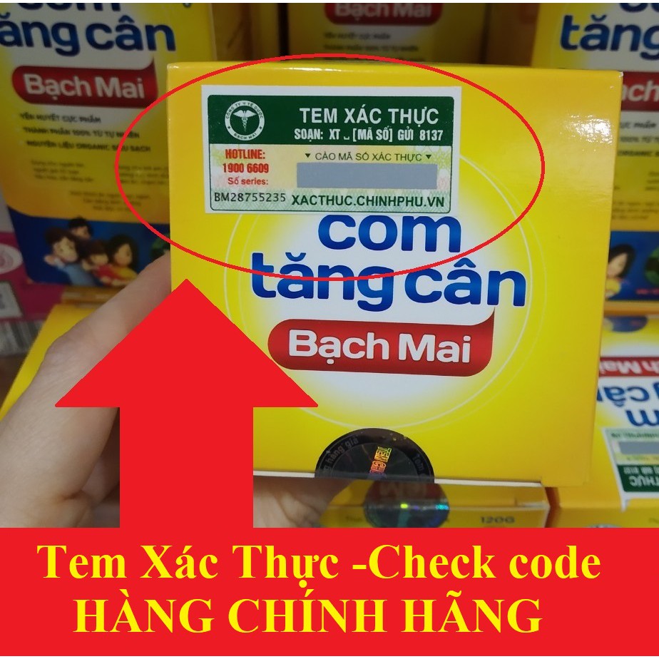 Cốm tăng cân Bạch Mai,giúp ăn ngon,tăng hấp thu ở trẻ biếng ăn,chậm lớn,tăng cân nhanh,an toàn cho trẻ gầy [cường anh] | BigBuy360 - bigbuy360.vn