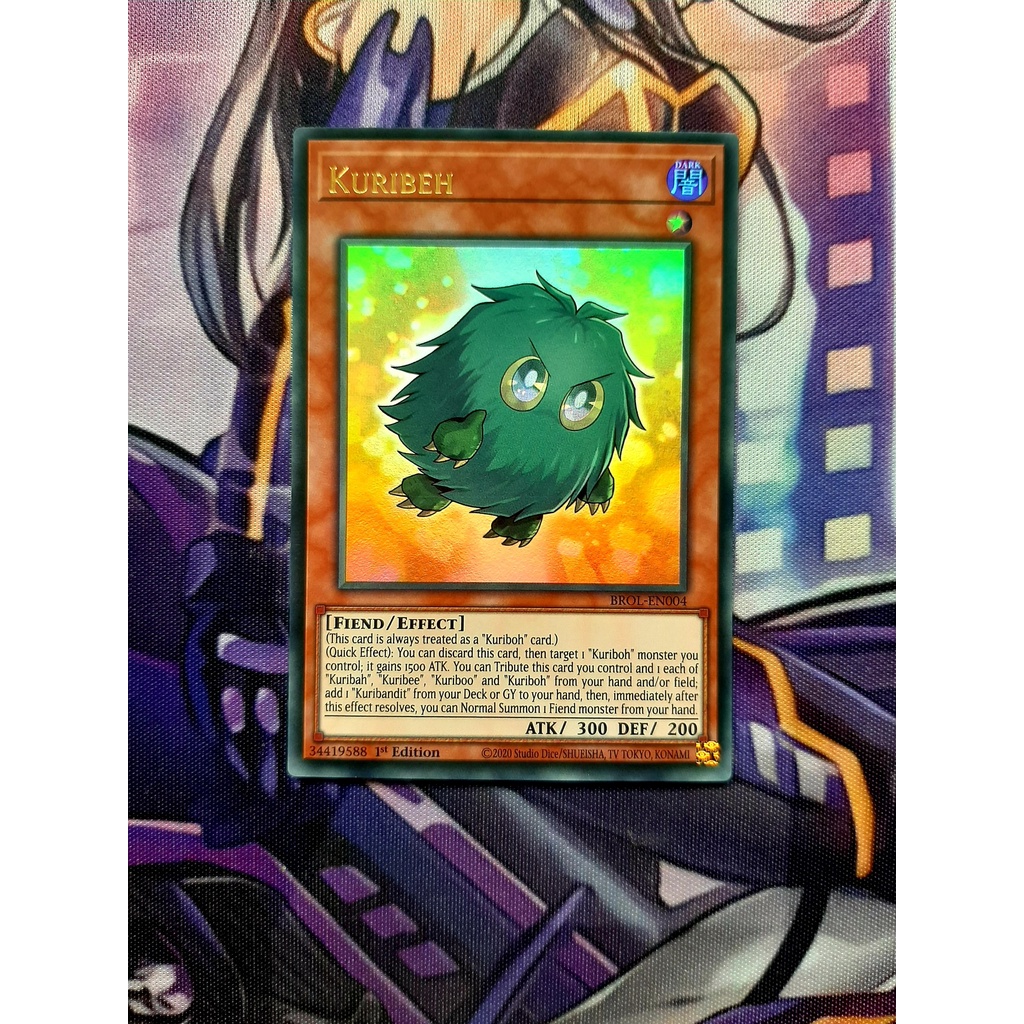 Thẻ Bài Yugioh Monster Kuribeh - BROL-EN004 - Ultra Rare 1st Edition