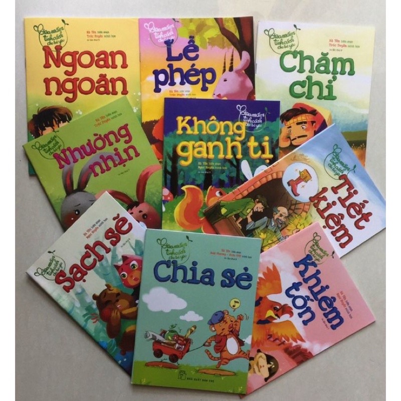 Sách Bộ Sách Gieo Mầm Tính Cách Cho Bé Yêu