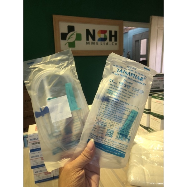 ❤️ Dây Truyền Dịch Kim 2 Cánh Bướm TANAPHAR BỘ DÂY TRUYỀN DỊCH/TRUYỀN TĨNH MẠCH 2 CÁNH BƯỚM TANAPHAR