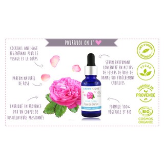 ELIXIR FLORAL DE ROSE DE DAMAS BIO- TINH CHẤT HOA HỒNG