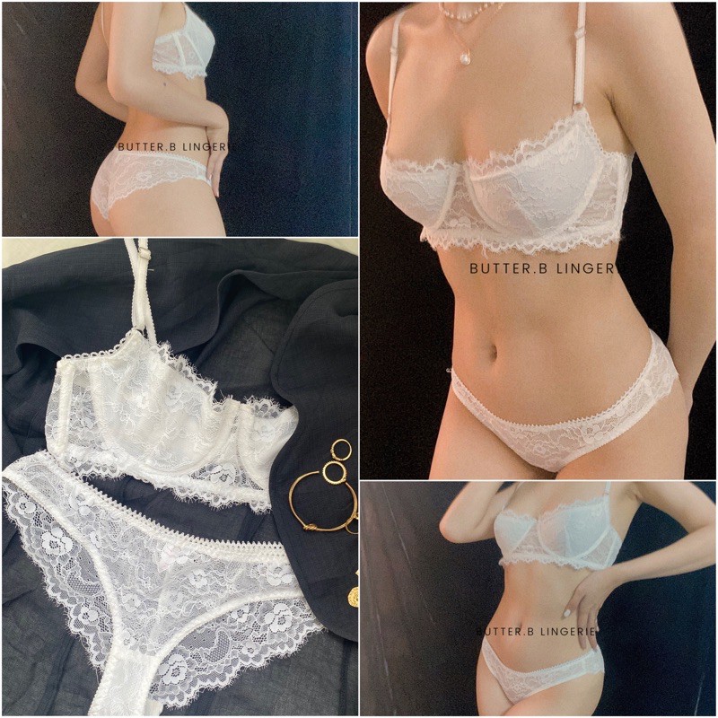 Set Bralette có gọng LAYLA trắng