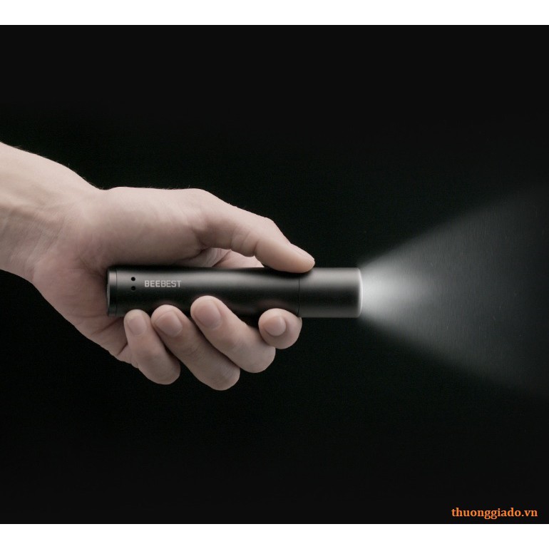 Đèn pin siêu sáng cầm tay xiaomi beebest fz101, chiêú xa 350 m, pin 2600mah,1000 lumens, 6 chế độ sáng,phóng to đa năng