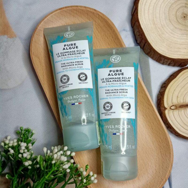 Mẫu mới Tẩy tế bào chết Hydra Vegetal Yves Rocher 75ml