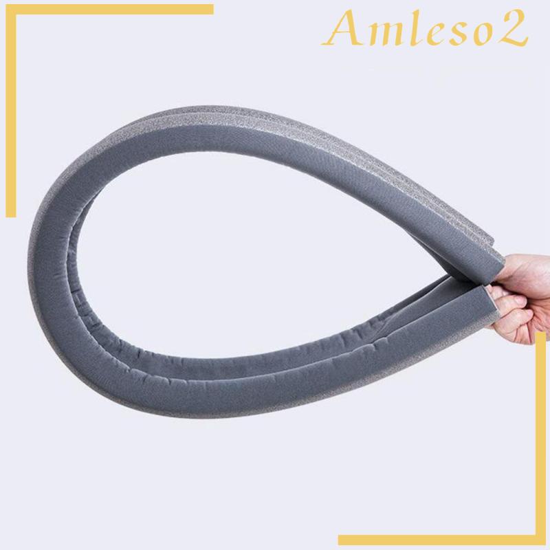 [AMLESO2]Self Adhesive Foam Door Bottom Seal Strip Soundproof Noise Reduction Rubber
