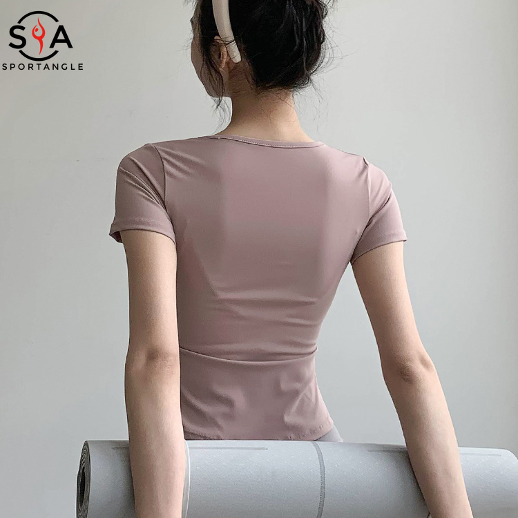 Áo thun thể thao ngắn tay dành cho nữ