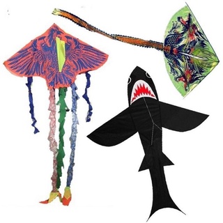 Đồ chơi diều thả ngoài trời cá mập, phượng hoàng, chim ưng nhiều mẫu cho bé
