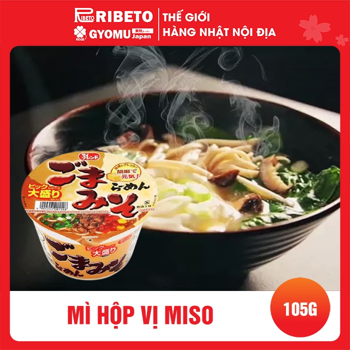 Mì hộp vị miso 105g T24 - Hàng Nhật nội địa
