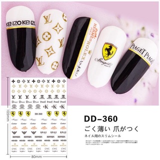 [ HOT ] Sticker Dán Móng Các Hình Thương Hiệu