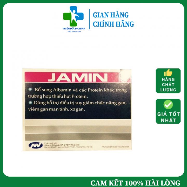 Jamin Hộp 30 Viên Hỗ Trợ Tăng Cường Làm Gảm Chức Năng Gan,Viêm Gan Mãn Tính, Xơ Gan