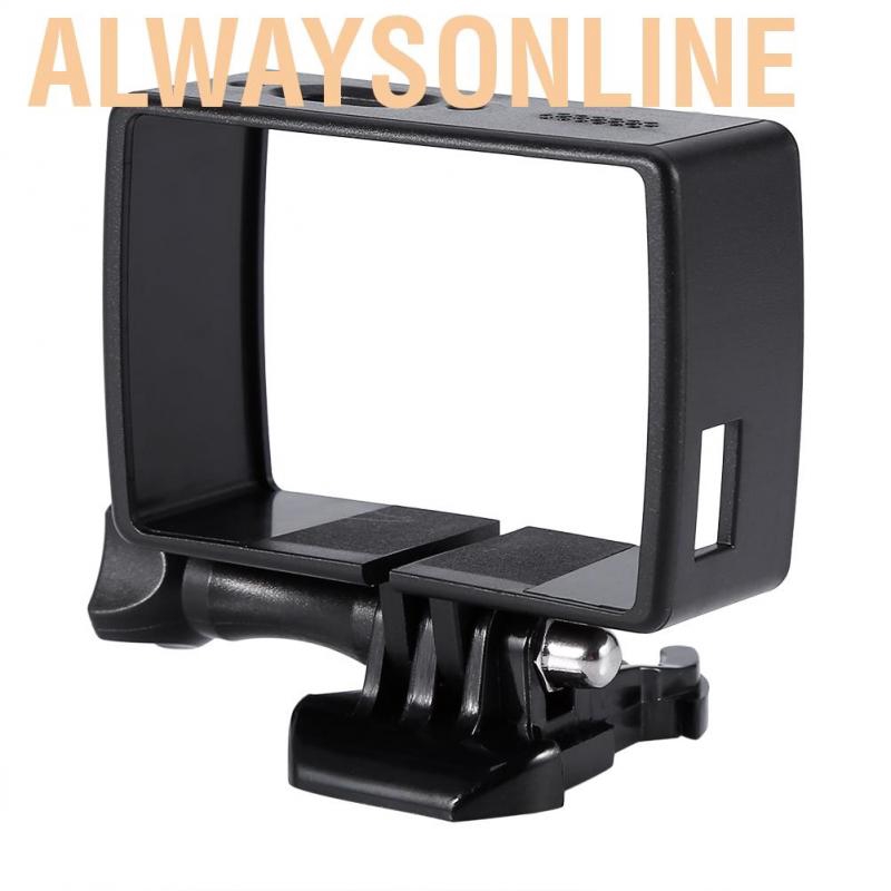 Alwaysonline Housing Side Mount Protect Frame Case With Adapter For Xiaomi YI 4K XiaoYi 2