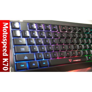 Bàn phím MotoSpeed K70/K70L Backlight Gaming