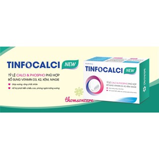 Thuốc bổ Tinfocalci New - bổ sung calci