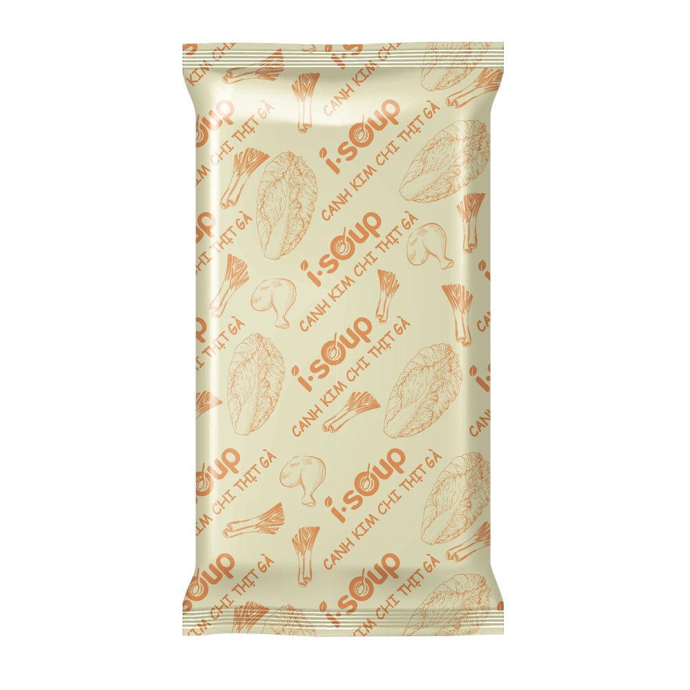 Canh Kim Chi Thịt Gà Ăn Liền I-Soup 66g