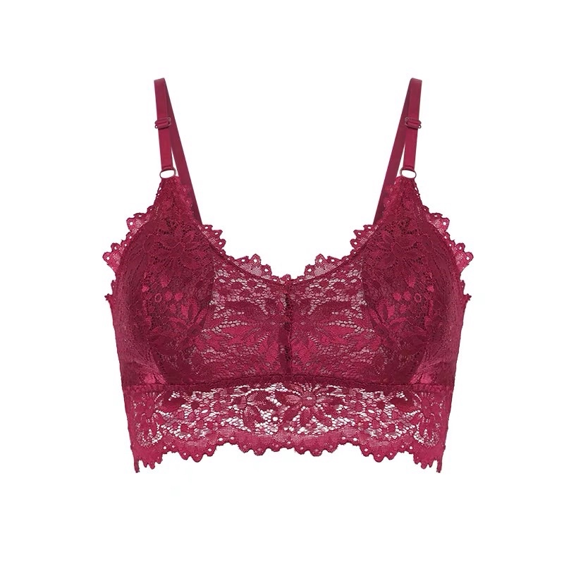 QR1133 Nội Y 2 Mảnh Có Đệm Mút Mỏng - Nội Y Ren Mỏng Quyến Rũ @lingerie.sm.toys