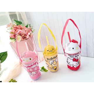 TÚI VẢI TREO BÌNH, LY NƯỚC HÌNH DỄ THƯƠNG - TÚI VẢI TREO LY NƯỚC TIỆN LỢI