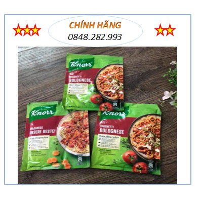 Gia vị làm nước sốt Mỳ Ý Spaghetti Bolognese Knorr