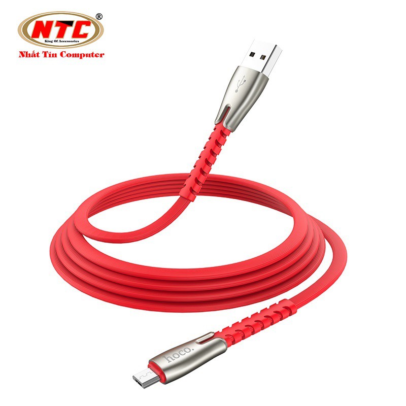 Cáp sạc nhanh và truyền dữ liệu Hoco U58 Core cổng microUSB hỗ trợ QC3.0, max 2.4A, dài 1.2M
