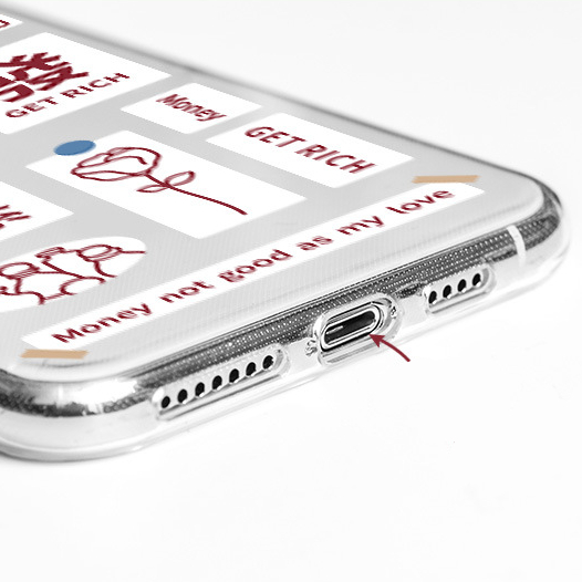 Ốp điện thoại TPU dẻo in nhãn làm việc sáng tạo chống trầy chống sốc cho IPhone 7 8 Plus IPhone 11 Pro XR/XS/X | BigBuy360 - bigbuy360.vn